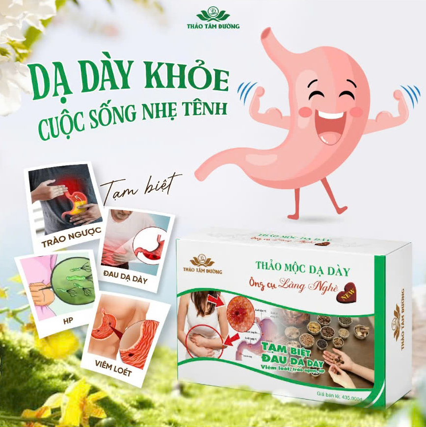 Thuốc trị dạ dày Ông cụ Làng Nghè